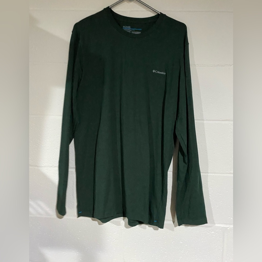 Green Columbia Longsleeve large